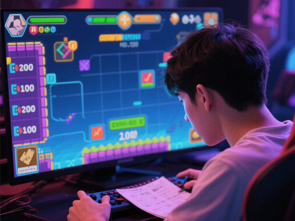 小李是一名普通的PG电子游戏玩家，起初他总是卡在某