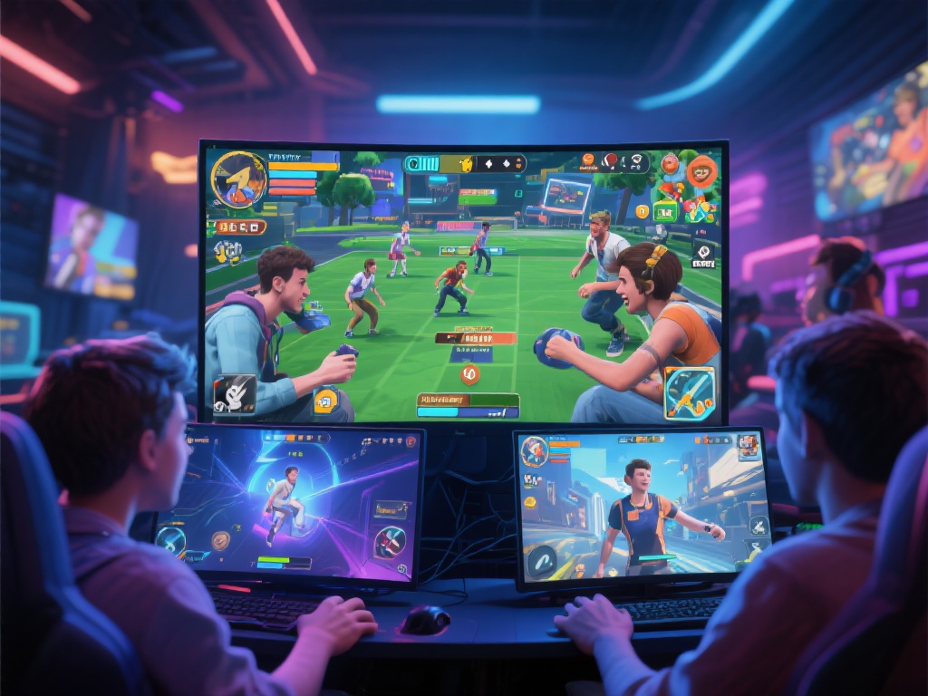 此外，电子游戏的互动性也是一大亮点。部分游戏支持多