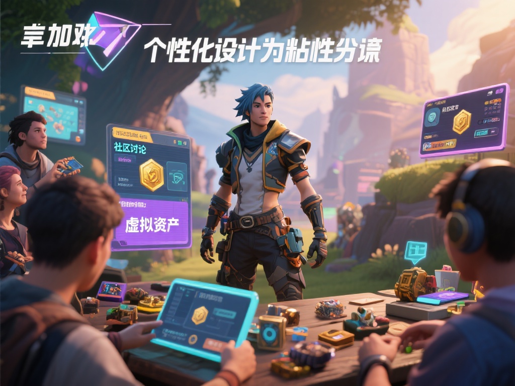 此外，游戏的个性化设计也为粘性加分。玩家可以自定义