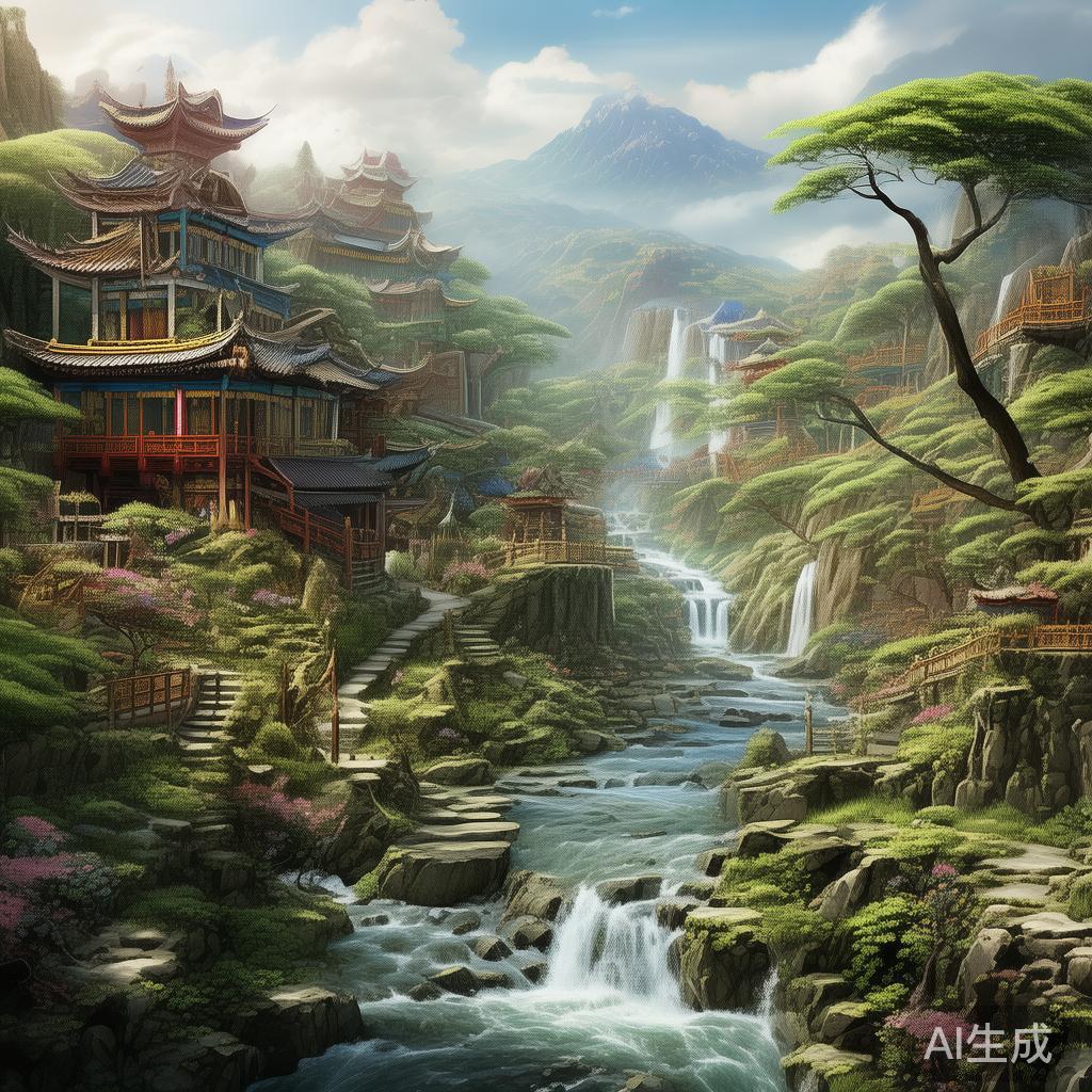 畅享PG电子游戏江山美景图,尽享绝美画面盛宴与极致视觉体验 广袤的江山美景图中,融合了丰富的文化元素。比如,古